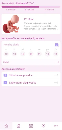 MAMApp - těhotenství v týdnech screenshot 1
