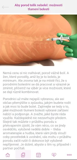 MAMApp - těhotenství v týdnech screenshot 3