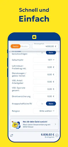 WISO Gehalt – Brutto Netto screenshot 3