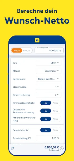 WISO Gehalt – Brutto Netto screenshot 4
