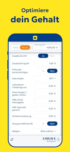 WISO Gehalt – Brutto Netto screenshot 5