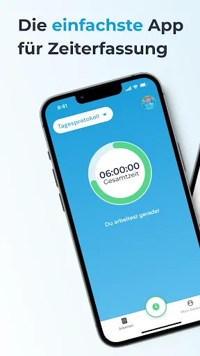 clockin – Zeiterfassung screenshot 1
