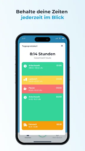 clockin – Zeiterfassung screenshot 4