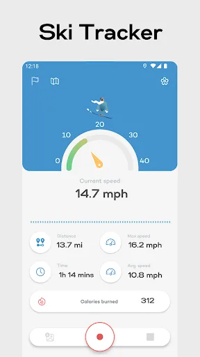Ski Tracker App - Comski screenshot 1