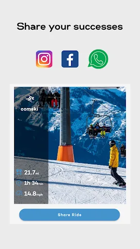 Ski Tracker App - Comski screenshot 4