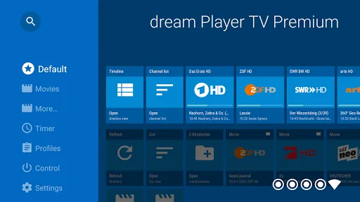 dream Player IPTV for TV screenshot 2