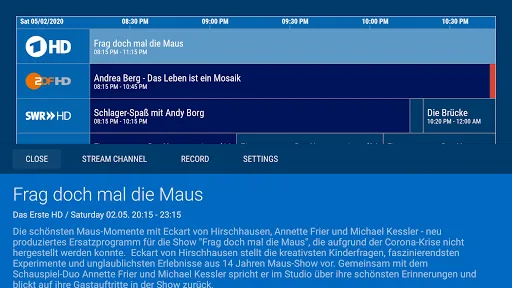dream Player IPTV for TV screenshot 4