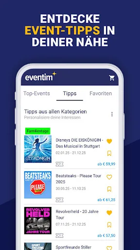 EVENTIM DE: Tickets für Events screenshot 5