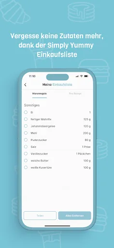 SIMPLY YUMMY – Backrezepte screenshot 2