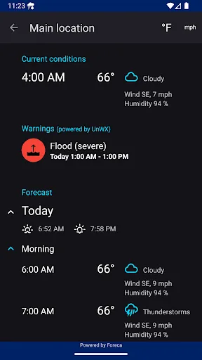 Alarma de Lluvia (Rain Alarm) screenshot 4