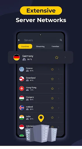 CyberGhost VPN: захист Wi-Fi screenshot 3