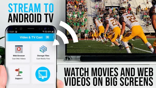 TV Cast for Android TV screenshot 1