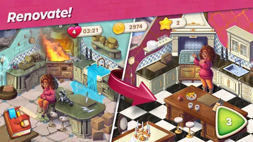 Penny & Flo: Reforma doméstica screenshot 2