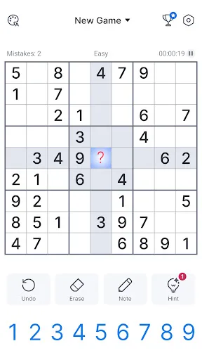 Судоку - головоломки судоку screenshot 2