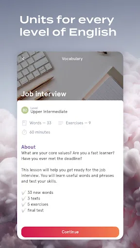 English Grammar and Vocabulary screenshot 2