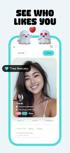 Boo - Побачення. Друзі. Чат. screenshot 3