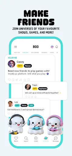 Boo - Побачення. Друзі. Чат. screenshot 5