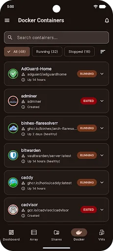U-Manager - Gestor Unraid screenshot 4