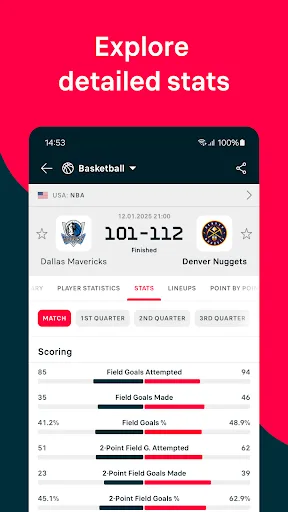 Flashscore: Результати матчів screenshot 5