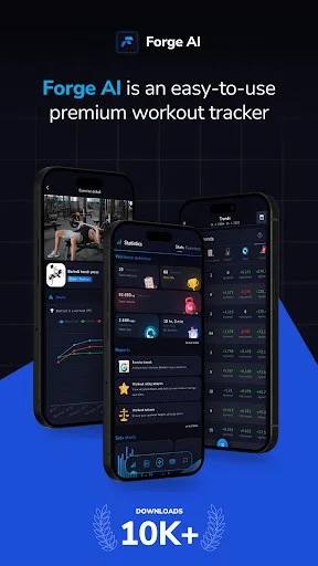Forge AI Workout Tracker screenshot 1