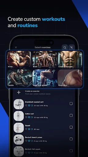 Forge AI Workout Tracker screenshot 2