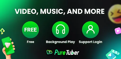 Pure Tuber: видео и музыка screenshot 1