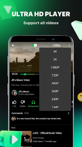 Pure Tuber: видео и музыка screenshot 5