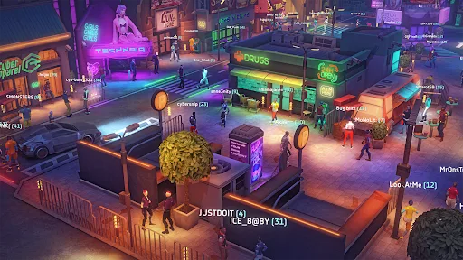 Cyberika: RPG Сyberpunk screenshot 4
