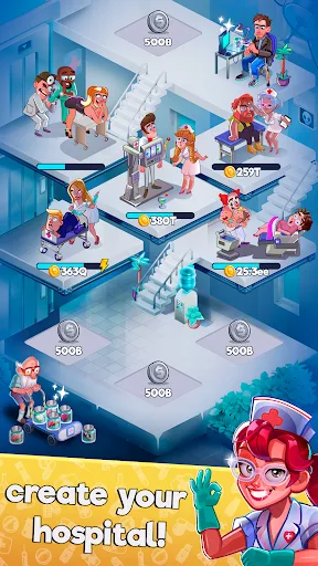 Idle Tycoon－Crazy Hospital Inc screenshot 2