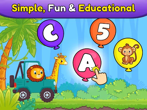 Balloon Pop Kids Learning Game screenshot 2