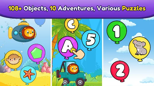 Balloon Pop Kids Learning Game screenshot 5