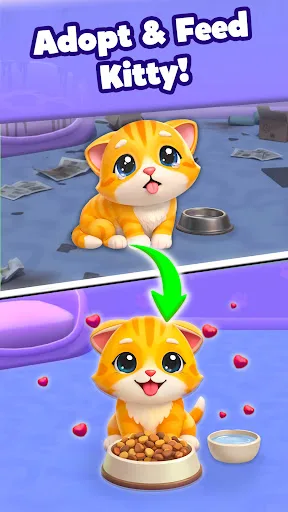 Cat Escape: Virtual Pet Game screenshot 2