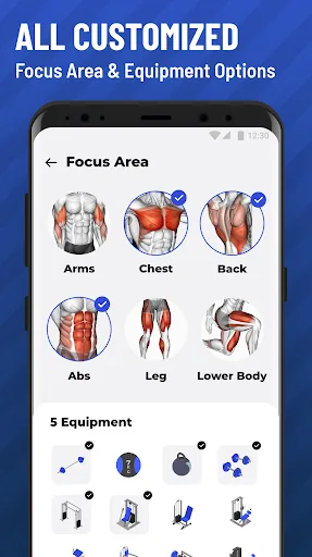 Ejercicios en el Gimnasio screenshot 2