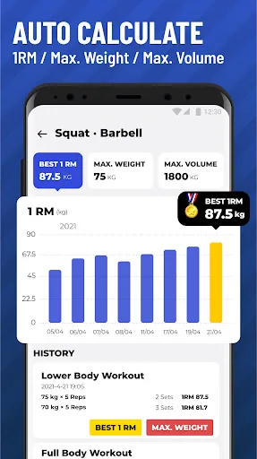 Ejercicios en el Gimnasio screenshot 3