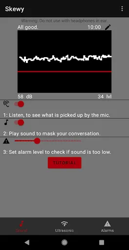 Skewy - Захист від прослушки screenshot 2