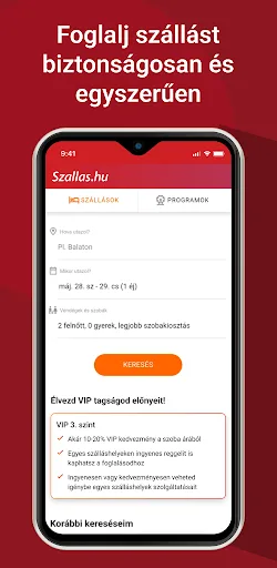 Szallas.hu screenshot 1
