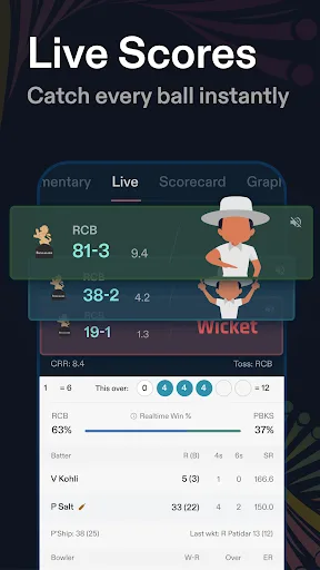CREX - Just Cricket screenshot 2