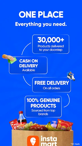 Instamart: Groceries & more screenshot 2