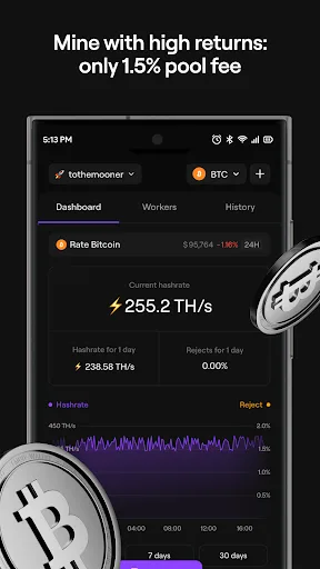 EMCD: BTC Wallet & Crypto Earn screenshot 5