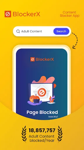BlockerX: Porn Blocker screenshot 1