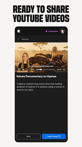 invideo AI: AI Video Generator screenshot 1