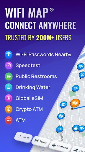 WiFi Map: Паролі WiFi + eSIM screenshot 1