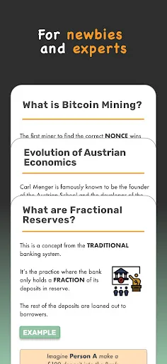 Yzer: Learn Bitcoin & Finance screenshot 3