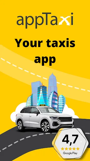appTaxi - Reserva y paga taxis screenshot 1