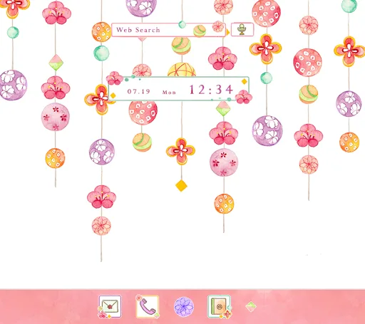 Cute Strung Decor Theme screenshot 1