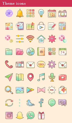 Cute Strung Decor Theme screenshot 4