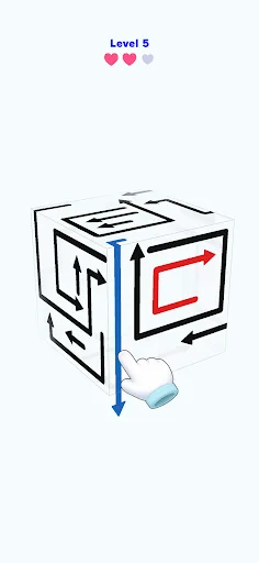 Arrow Cube Escape screenshot 1