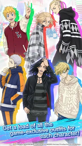 Tokyo Revengers PUZZ REVE! screenshot 5