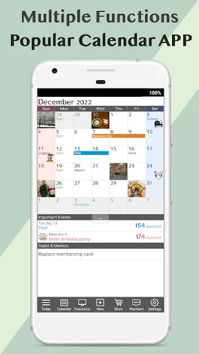 Календар і органайзер Jorte screenshot 2