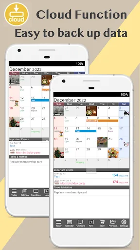 Календар і органайзер Jorte screenshot 3